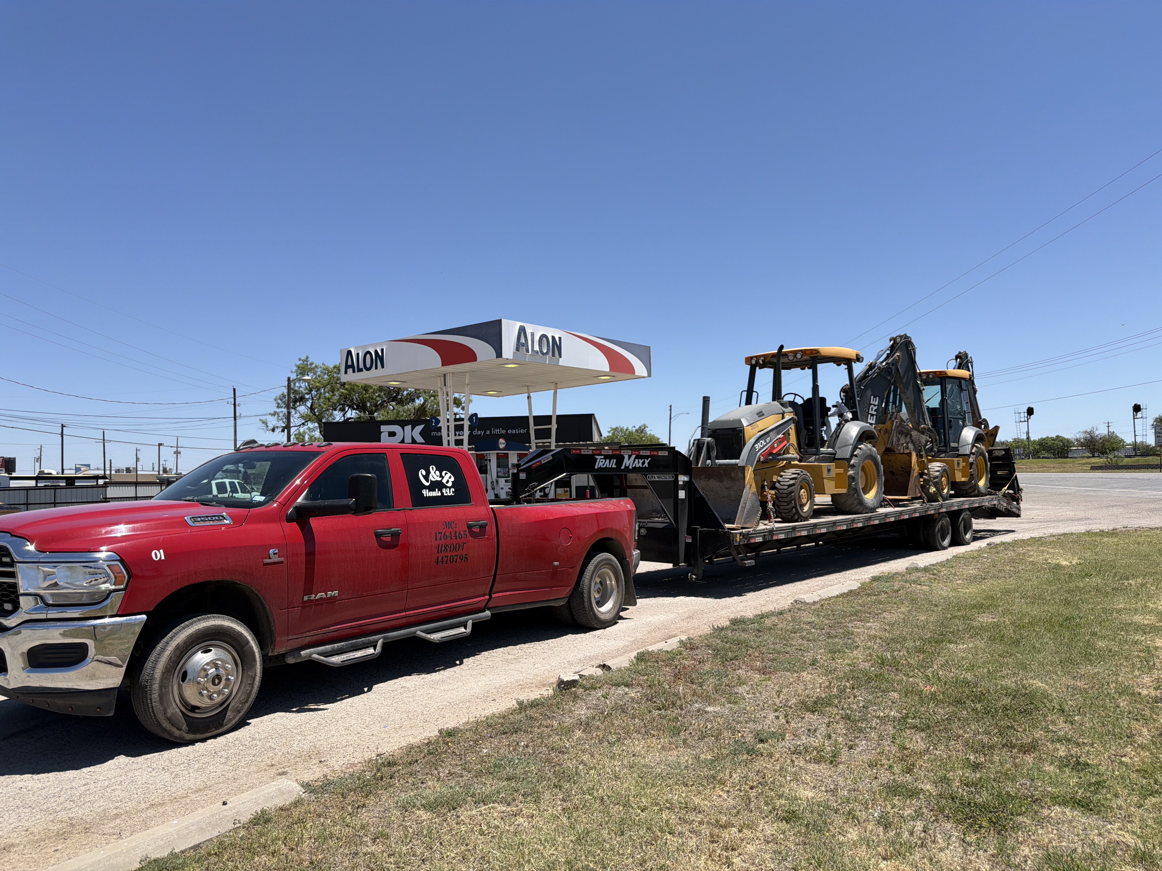 Backhoe Transport