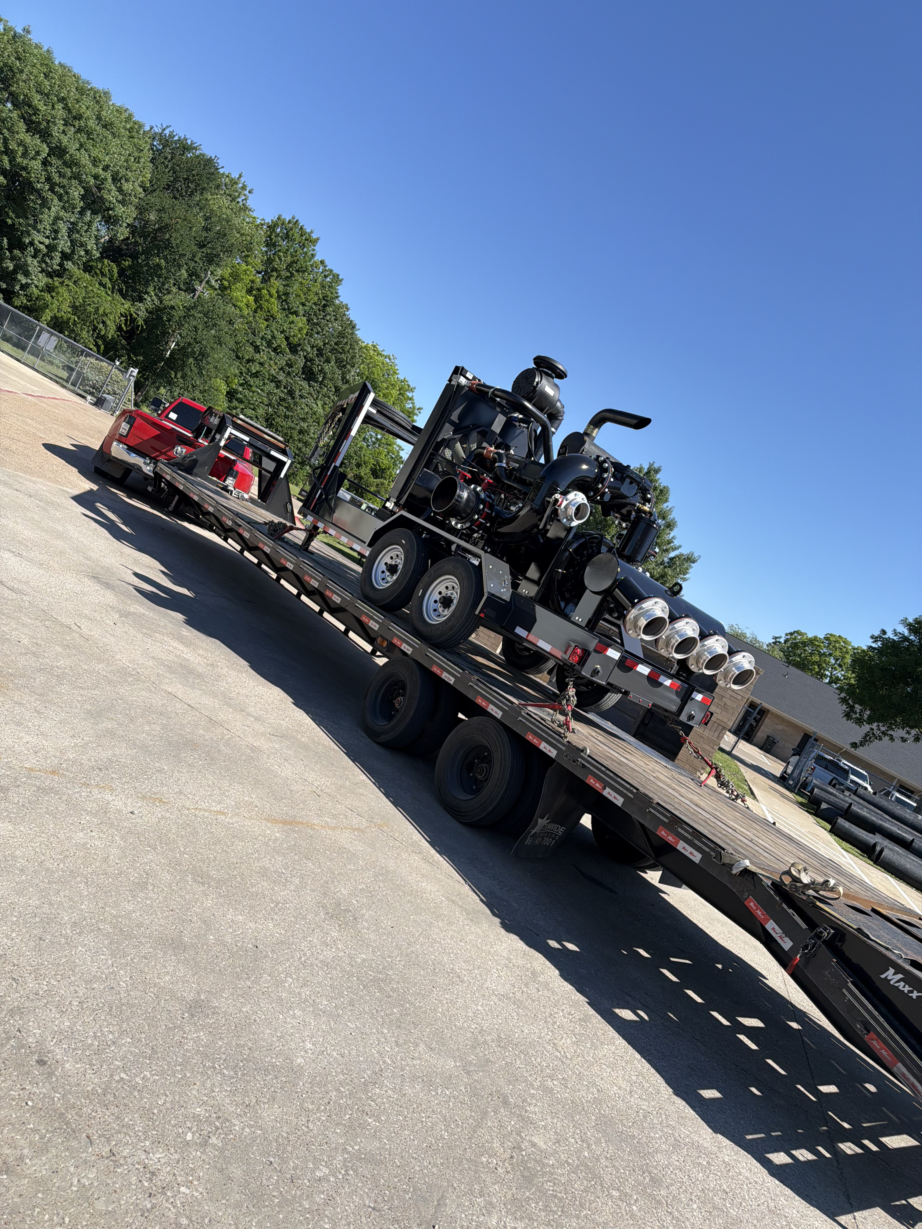 Industrial Pump Transport